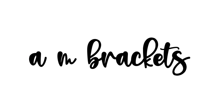 Handwritten Signature for A-m-brackets - Style 136 Online