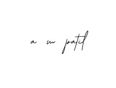 Handwritten Signature for A-m-patil - Style 139 Online
