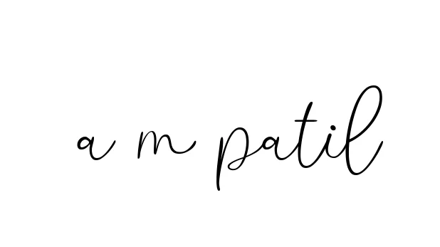 Handwritten Signature for A-m-patil - Style 147 Online