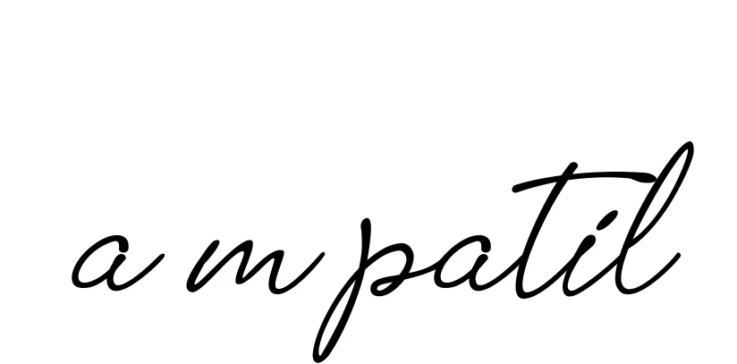 Handwritten Signature for A-m-patil - Style 151 Online
