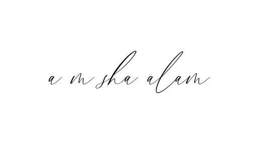 Handwritten Signature for A-m-sha-alam - Style 134 Online