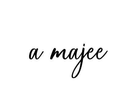 Handwritten Signature for A-majee - Style 142 Online