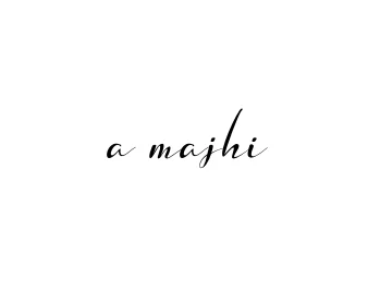 Handwritten Signature for A-majhi - Style 132 Online