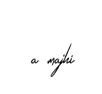 Handwritten Signature for A-majhi - Style 133 Online