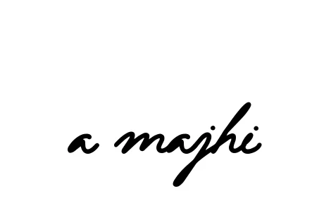 Handwritten Signature for A-majhi - Style 137 Online