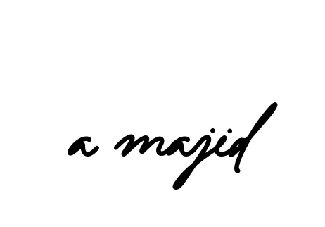 Handwritten Signature for A-majid - Style 137 Online