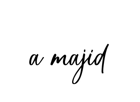Handwritten Signature for A-majid - Style 142 Online