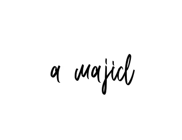 Handwritten Signature for A-majid - Style 143 Online