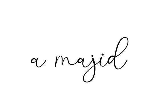 Handwritten Signature for A-majid - Style 147 Online