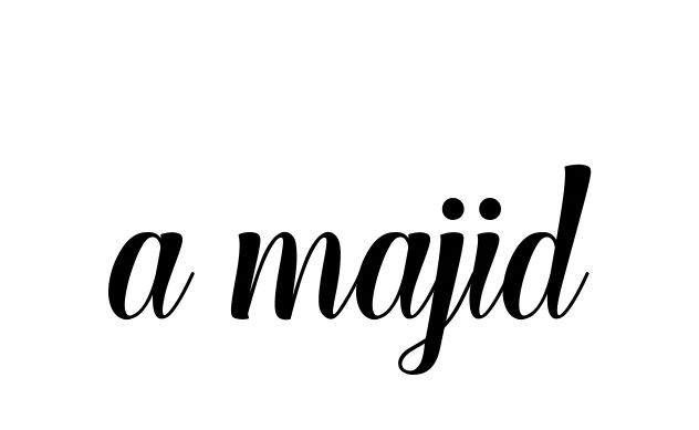Handwritten Signature for A-majid - Style 148 Online