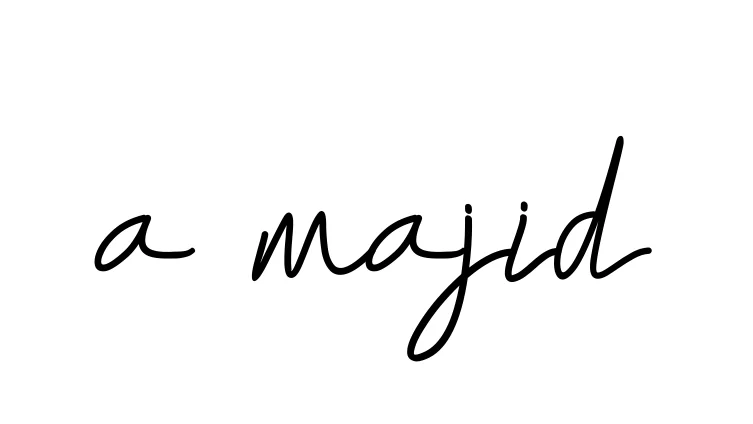 Handwritten Signature for A-majid - Style 155 Online