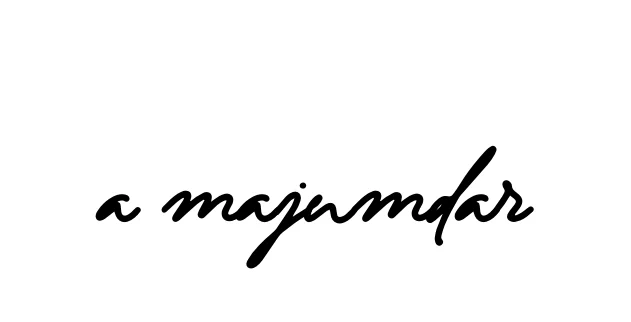 Handwritten Signature for A-majumdar - Style 138 Online