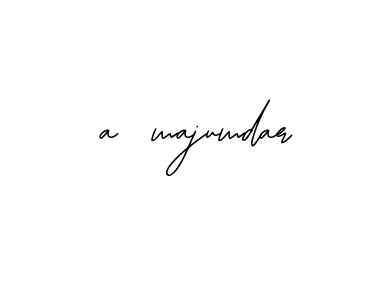 Handwritten Signature for A-majumdar - Style 139 Online