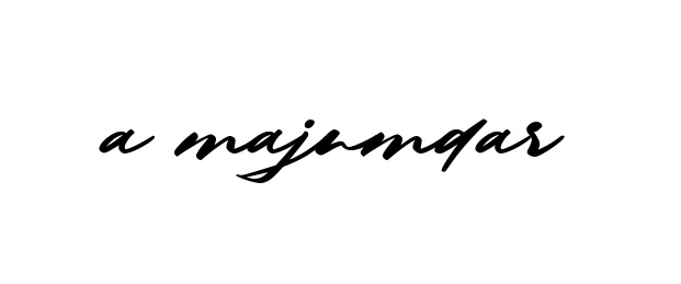 Handwritten Signature for A-majumdar - Style 140 Online