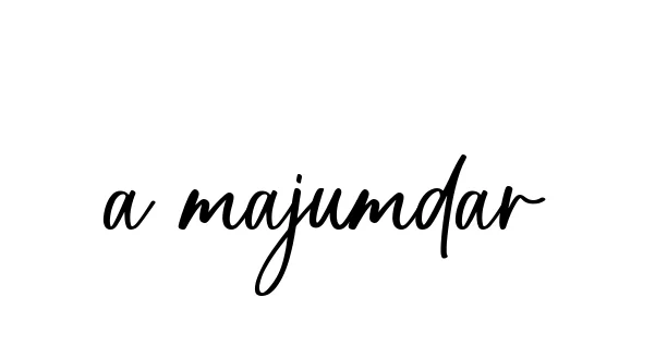 Handwritten Signature for A-majumdar - Style 142 Online