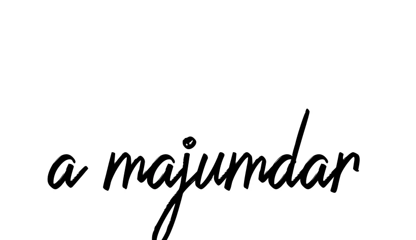 Handwritten Signature for A-majumdar - Style 149 Online