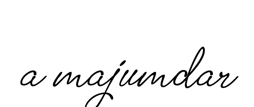 Handwritten Signature for A-majumdar - Style 151 Online