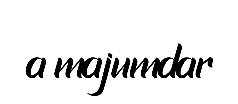 Handwritten Signature for A-majumdar - Style 153 Online