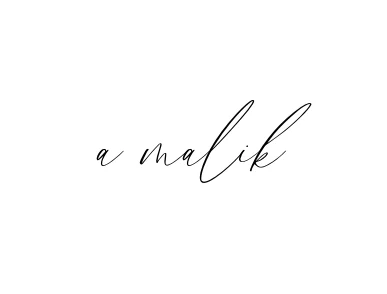 Handwritten Signature for A-malik - Style 134 Online