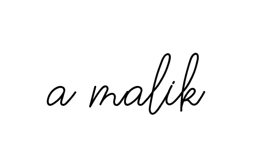 Handwritten Signature for A-malik - Style 145 Online