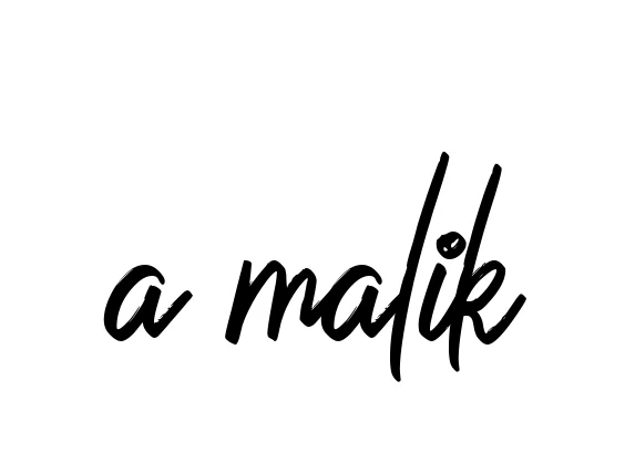 Handwritten Signature for A-malik - Style 149 Online