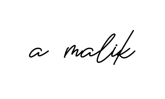 Handwritten Signature for A-malik - Style 150 Online