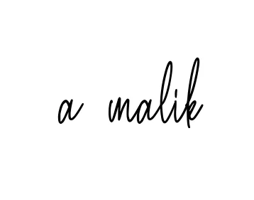 Handwritten Signature for A-malik - Style 154 Online