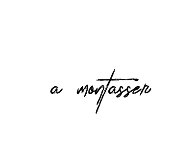 Handwritten Signature for A-montasser - Style 133 Online