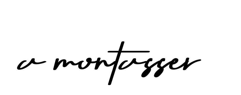 Handwritten Signature for A-montasser - Style 135 Online
