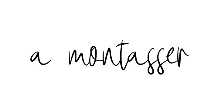 Handwritten Signature for A-montasser - Style 146 Online