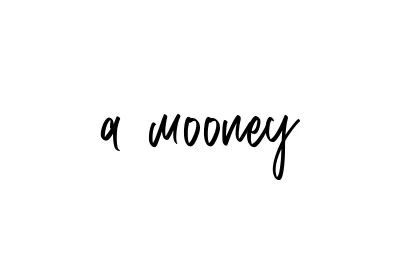Handwritten Signature for A-mooney - Style 143 Online