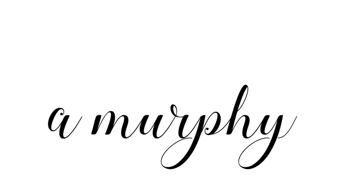 Handwritten Signature for A-murphy - Style 144 Online