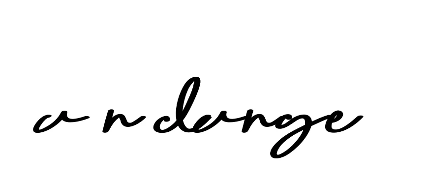 Handwritten Signature for A-n-dange - Style 135 Online