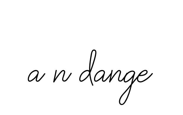 Handwritten Signature for A-n-dange - Style 145 Online