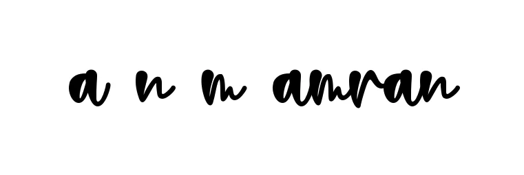 Handwritten Signature for A-n-m-amran - Style 136 Online