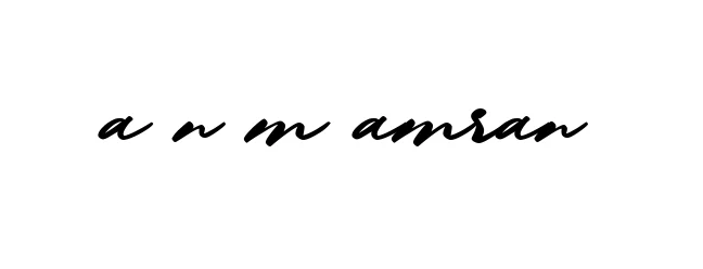 Handwritten Signature for A-n-m-amran - Style 140 Online