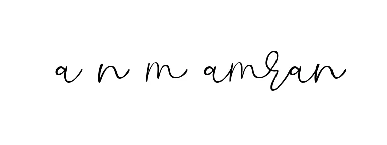 Handwritten Signature for A-n-m-amran - Style 147 Online