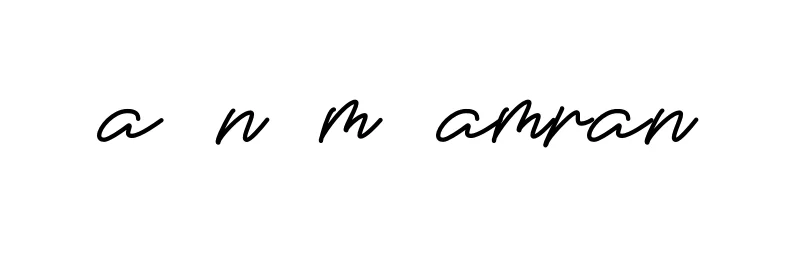 Handwritten Signature for A-n-m-amran - Style 150 Online