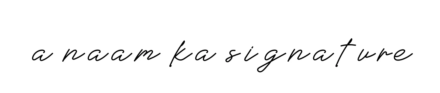 Handwritten Signature for A-naam-ka-signature - Style 152 Online