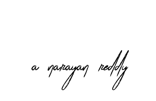 Handwritten Signature for A-narayan-reddy - Style 133 Online