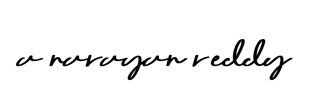 Handwritten Signature for A-narayan-reddy - Style 135 Online