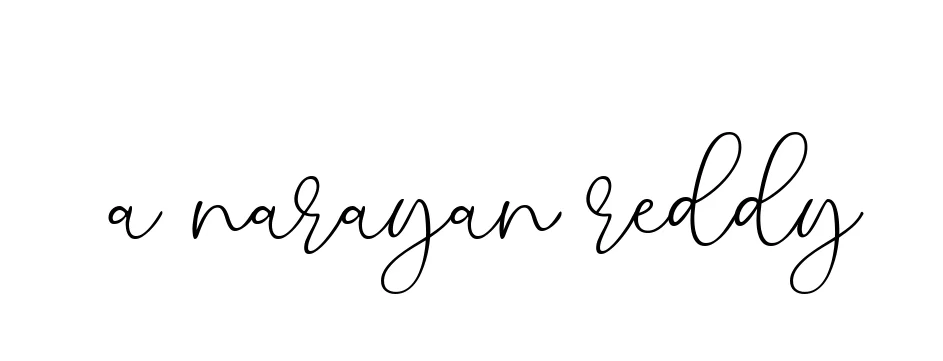 Handwritten Signature for A-narayan-reddy - Style 147 Online
