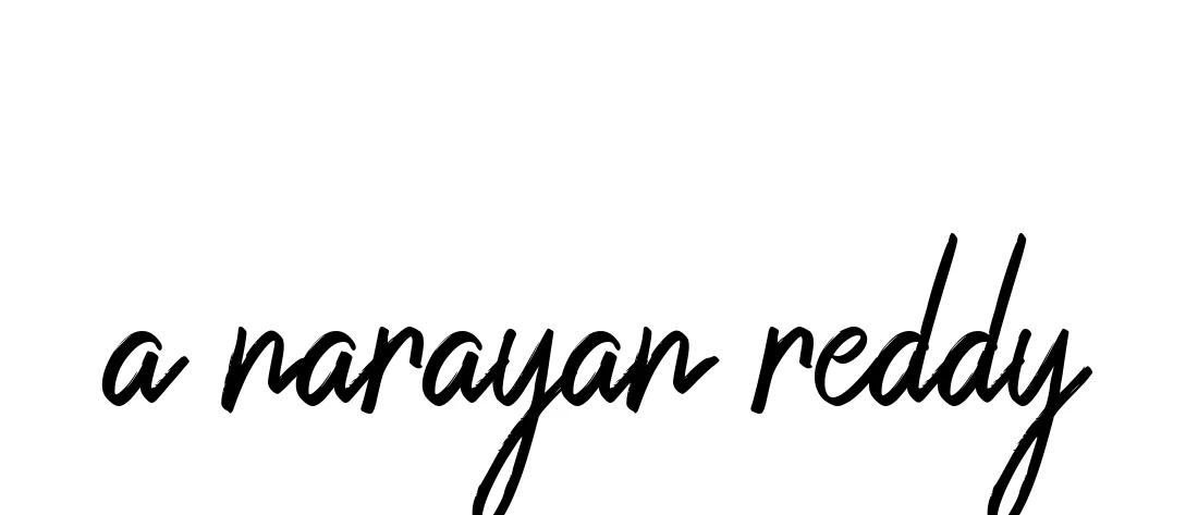 Handwritten Signature for A-narayan-reddy - Style 149 Online