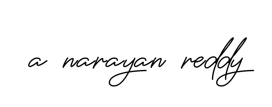 Handwritten Signature for A-narayan-reddy - Style 150 Online