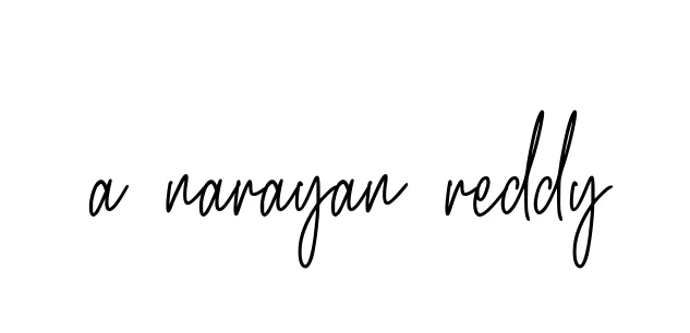 Handwritten Signature for A-narayan-reddy - Style 154 Online