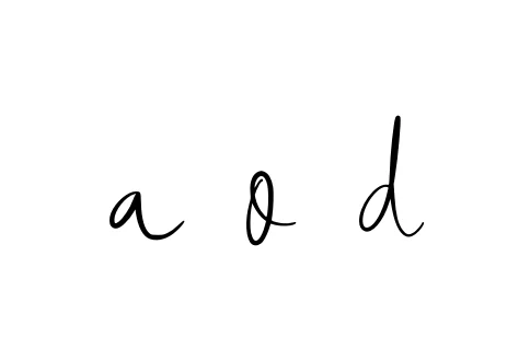 Handwritten Signature for A-o-d - Style 146 Online