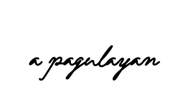 Handwritten Signature for A-pagulayan - Style 138 Online