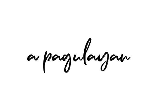Handwritten Signature for A-pagulayan - Style 141 Online