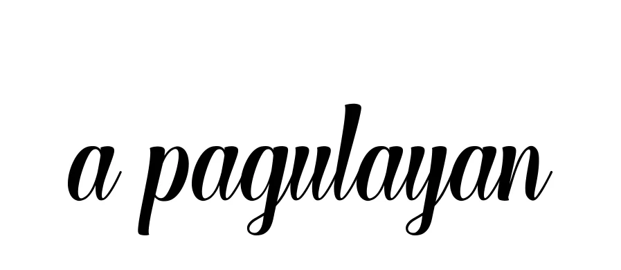 Handwritten Signature for A-pagulayan - Style 148 Online