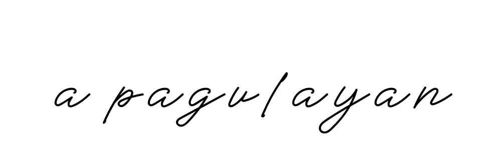Handwritten Signature for A-pagulayan - Style 152 Online